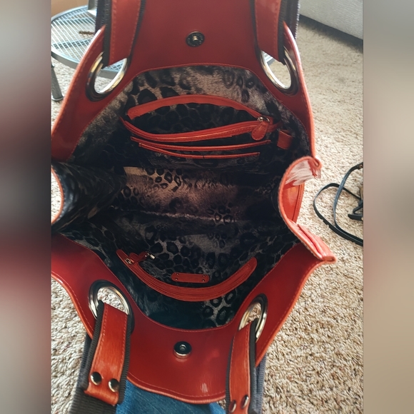 Kate Landry tote in orange - Picture 2 of 6